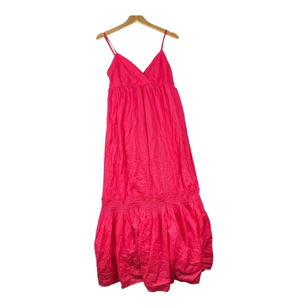 New York & Company Smocked Back Maxi Dressβ size Medium Pink